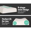 Giselle Latex Pillow Contour Latex Pillows Set of 2