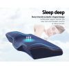Giselle Memory Foam Pillow Neck Pillows Contour Rebound Pain Relief Support – Blue