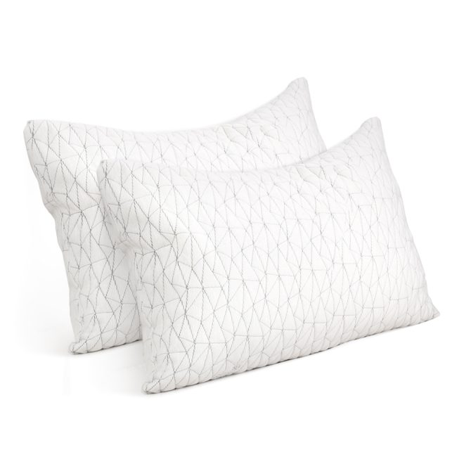 Giselle Bedding Set of 2 Rayon Memory Foam Pillow – KING
