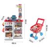 24 Piece Kids Super Market Toy Set – Red & White