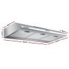 DEVANTI Fixed Range Hood Rangehood Stainless Steel Kitchen Canopy – 90 cm