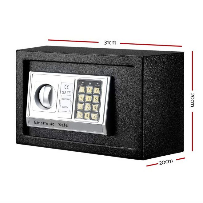 UL-TECH Electronic Safe Digital Security Box – 31x20x20 cm