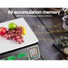40KG Digital Kitchen Scale Electronic Scales Shop Market Commercial – Black