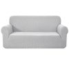 Artiss High Stretch Sofa Cover Couch Lounge Protector Slipcovers 3 Seater – Grey