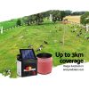 Giantz Electric Fence Energiser Solar Powered Energizer Charger + Tape – 2000M-3KM