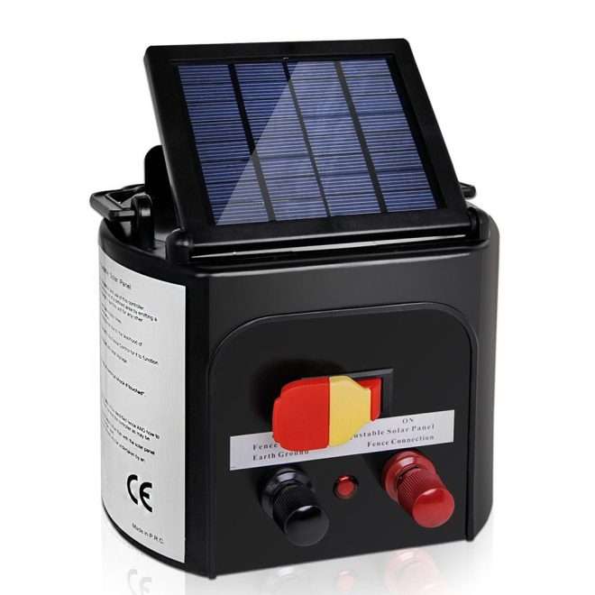 Giantz Solar Electric Fence Charger Energiser – 5 Km Coverage