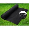 Instahut 70% Sun Shade Cloth Shadecloth Sail Roll Mesh Outdoor 175gsm – 3.66×30 m, Black