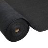 Instahut 30% UV Shade Cloth Shadecloth Sail Garden Mesh Roll Outdoor – 3.66×30 m, Black