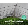 Instahut 30% UV Shade Cloth Shadecloth Sail Garden Mesh Roll Outdoor – 3.66×30 m, White