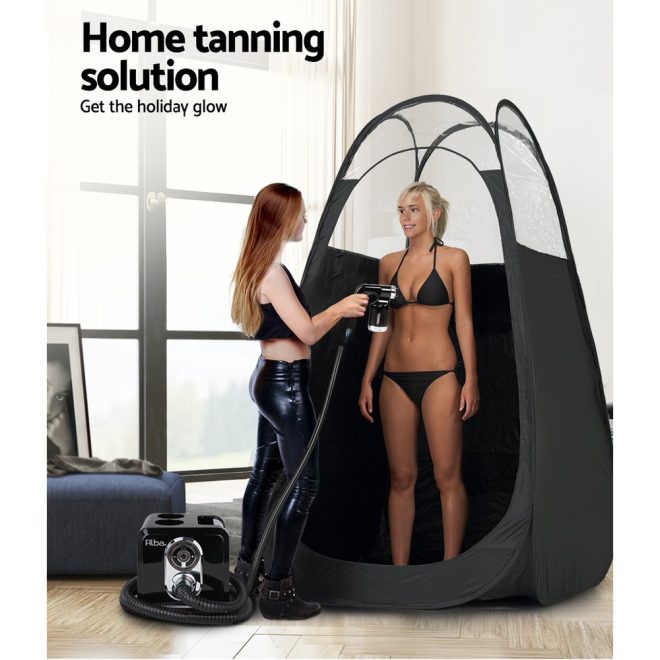 Professional Spray Tan Machine Gun – Black – With Tent