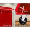 Giantz 14 Drawers Toolbox Chest Cabinet Mechanic Trolley Garage Tool Storage Box – Red