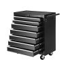 Giantz Tool Chest and Trolley Box Cabinet 7 Drawers Cart Garage Storage – Black