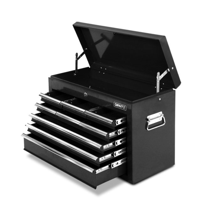 Giantz 9 Drawer Mechanic Tool Box Cabinet Storage – Black