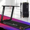 Everfit Electric Treadmill Home Gym Exercise Running Machine Fitness Equipment Compact Fully Foldable 420mm Belt – Black