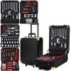Tool Kit Trolley Case Mechanics Box Toolbox Portable DIY Set BK – 816 Pcs