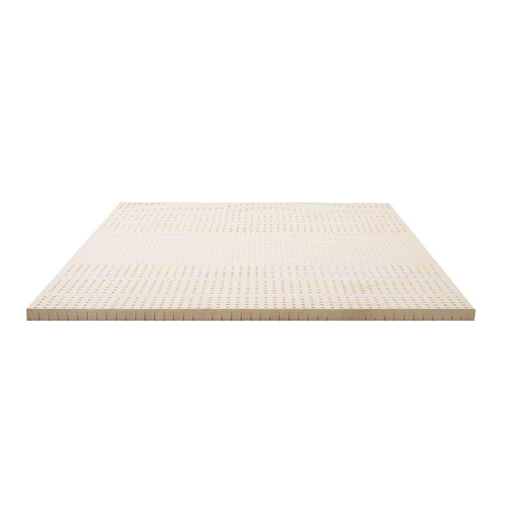 Giselle Bedding Pure Natural Latex Mattress Topper 7 Zone 5cm – QUEEN, 7 cm