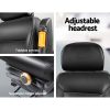 Adjustbale Tractor Seat with Suspension – Black