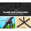 Instahut 3M Cantilevered Outdoor Umbrella – Black
