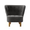 Artiss Armchair Lounge Accent Chair Armchairs Couch Chairs Sofa Bedroom – Charcoal