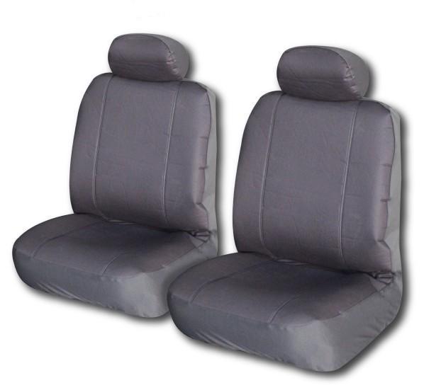 Challenger Canvas Seat Covers – For Nissan Frontier Single Cab (1997-2005)
