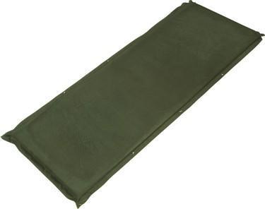Trailblazer Self-Inflatable Suede Air Mattress – Small, Olive Green