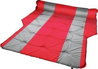Trailblazer Self-Inflatable Air Mattress With Bolsters and Pillow – Red