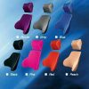 Memory Foam Lumbar Back & Neck Pillow Support Back Cushion Office Car Seat – Purple