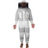 OZBee Premium Full Suit 3 Layer Mesh Ultra Cool Ventilated Round Head Beekeeping Protective Gear Size – S