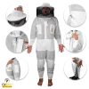 OZBee Premium Full Suit 3 Layer Mesh Ultra Cool Ventilated Round Head Beekeeping Protective Gear Size – M
