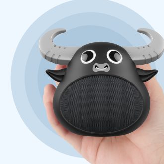 Fitsmart Bluetooth Animal Face Speaker Portable Wireless Stereo Sound