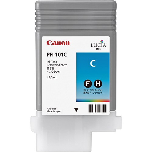 CANON INK TANK 130ML FOR CANON IPF 6100 5100 5000 – Cyan