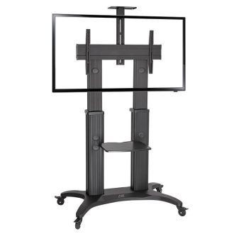 NORTH BAYOU HEIGHT ADJUSTABLE TROLLEY FOR TV SCREEN SIZE 55-80 MAX 56.8KG