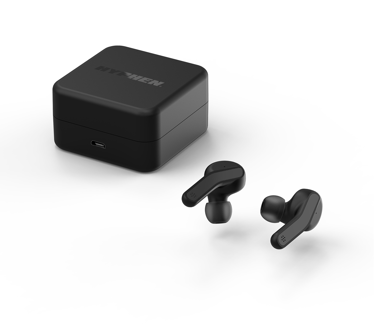 HYPHEN Wireless Earbuds Bluetooth Headphone color – Black