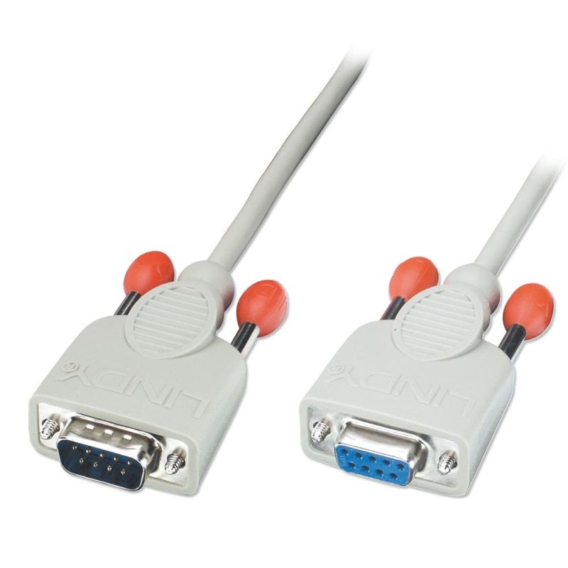 LINDY Serial Cable DB9 M/F – 2m