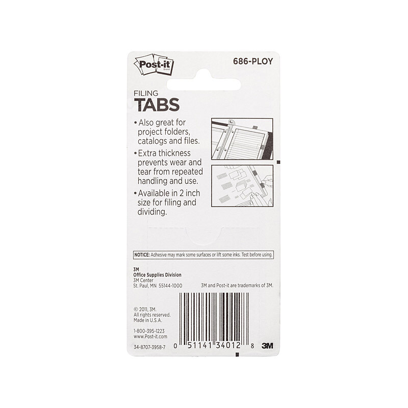 Tab 686-PLOY 50×38 Pack of 4 Bx6