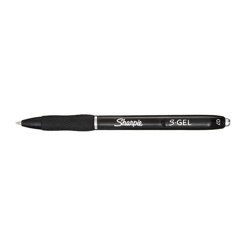 SHARPIE Retractable 0.7 Pen Box of 12 – Black