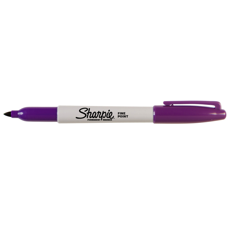 SHARPIE Marker Fine UPC Box of 12 – Purple