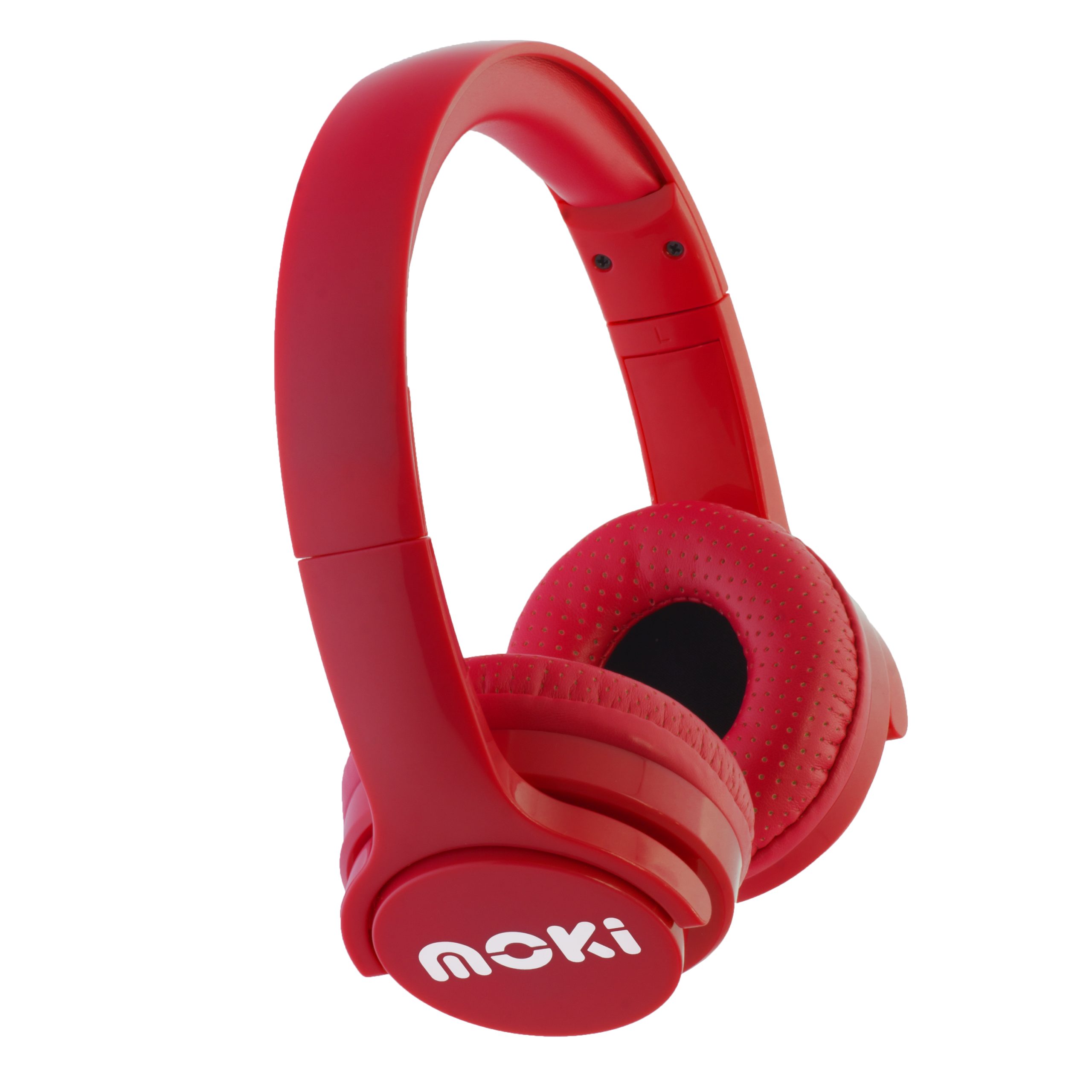 MOKI Brites Bluetooth Headphones – Red
