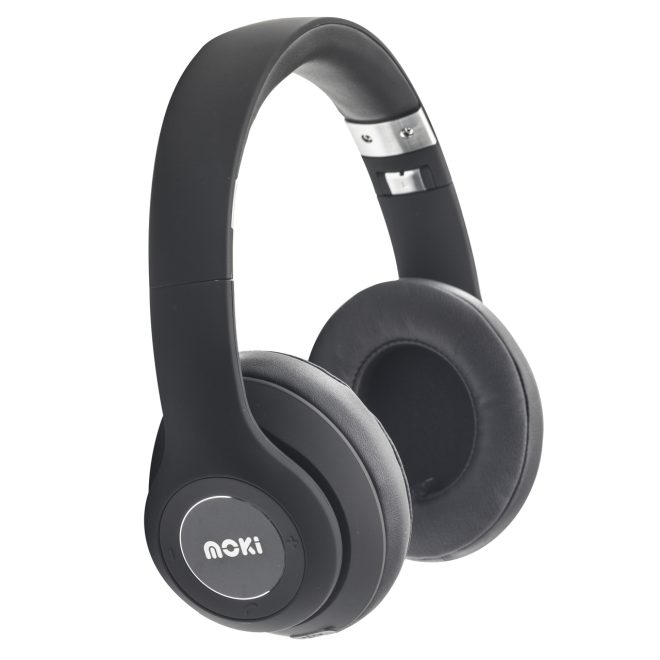 MOKI Katana Bluetooth Headphones. – Black