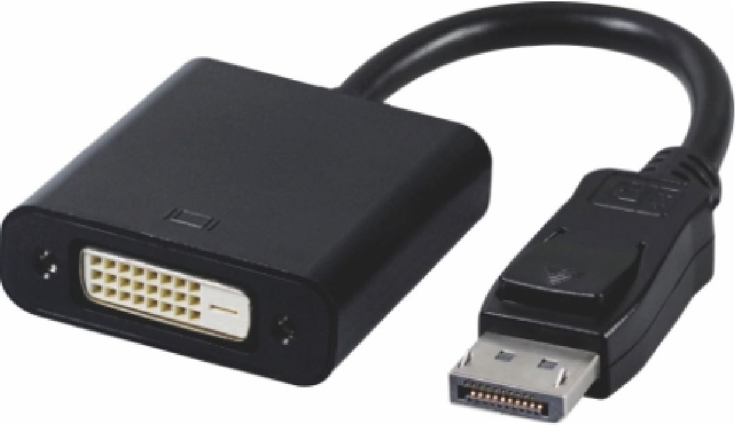DisplayPort DP to DVI Adapter Converter Male to Female Active Connector Cable 15cm – 20 pins to 24+1 pins EYEfinity 6xDisplays CBA-GC-ACTDP