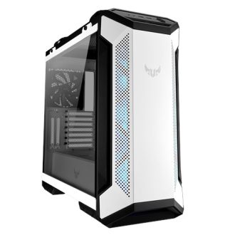 ASUS GT501 TUF GAMING CASE ATX Mid Tower Case With Handle, Supports EATX, Tempered Glass Panel, 4 Pre-Installed Fans 3x120mm RBG 1x140mm PWN