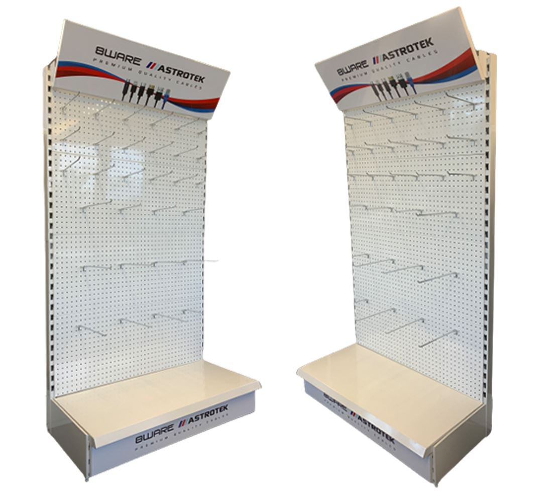 8WARE Retail Cable Display Stand 2 – Dimension 51x15x102cm – Get it FREE when buy $2000 8ware/Astrotek Products