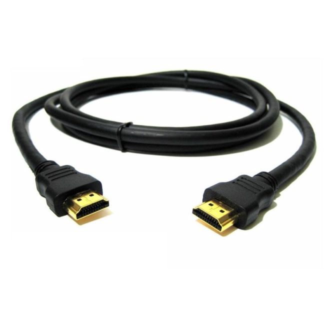 8WARE HDMI Cable V1.4 19pin M-M Male to Male Gold Plated 3D 1080p Full HD High Speed with Ethernet – 1.8m