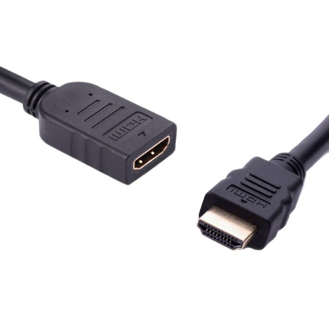 8WARE High Speed HDMI Extension Cable Male to Female – 2m