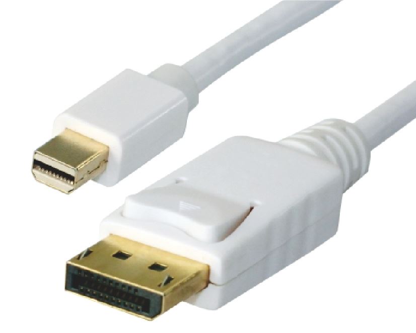 ASTROTEK Mini DisplayPort DP to DisplayPort DP Cable 20 pins Male to Male Gold Plated RoHS – 1M