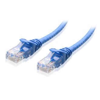 ASTROTEK CAT5e Cable Blue Color Premium RJ45 Ethernet Network LAN UTP Patch Cord 26AWG