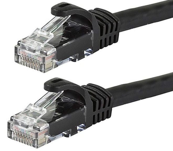 ASTROTEK CAT6 Cable Premium RJ45 Ethernet Network LAN UTP Patch Cord 26AWG – 0.5m, Black