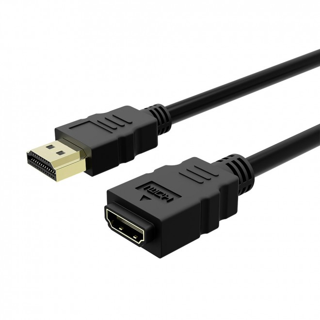SIMPLECOM CAH305 High Speed HDMI Extension Cable UltraHD M/F – 0.5m