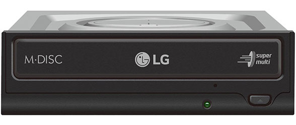 LG GH24NSD1 24x SATA Internal DVD – M-DISC Support Silent Play, Jamless Play, Cyberlink Power 2 Go. OEM Bulk Packaging