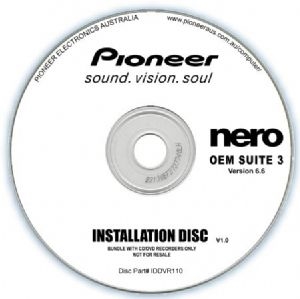 PIONEER Software Nero Suite 3 OEM Version 6.6 – Play Edit Burn & Share Blu-ray & 3D contents – PowerDVD10 InstantBurn5.0 Power2Go8.0 PowerProducer5.5